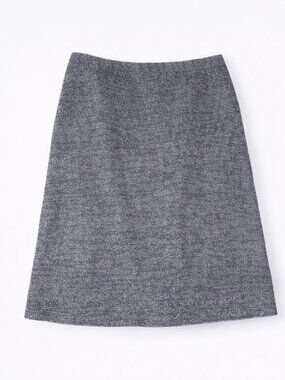 Grace Elements Women’s Skirt Size 16 Gray Black Marled Lined Career